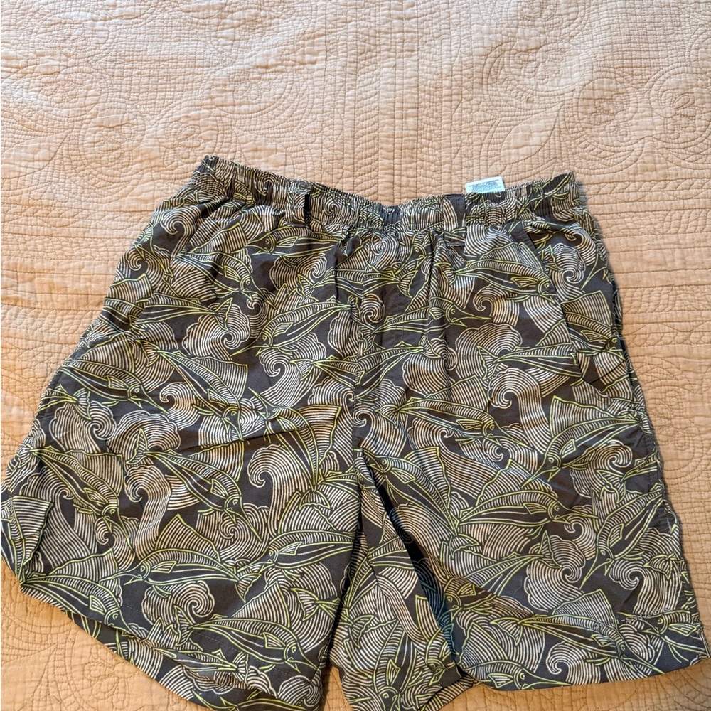Tropical Print Shorts